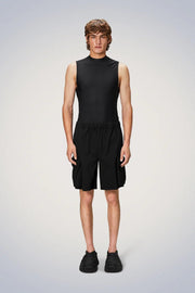 Rains - Tomar Shorts - Black-Pantalons et Shorts-19310