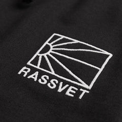 RASSVET - Cotton Trousers With Logo PACC14P007 - Black-Pantalons et Shorts-PACC14P007