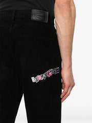 RASSVET - Denim Trousers PACC14P001 - Black-Pantalons et Shorts-PACC14P001