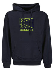 RASSVET - Logo Hoodie PACC14T024 - Blue/Green-Pulls et Sweats-PACC14T024