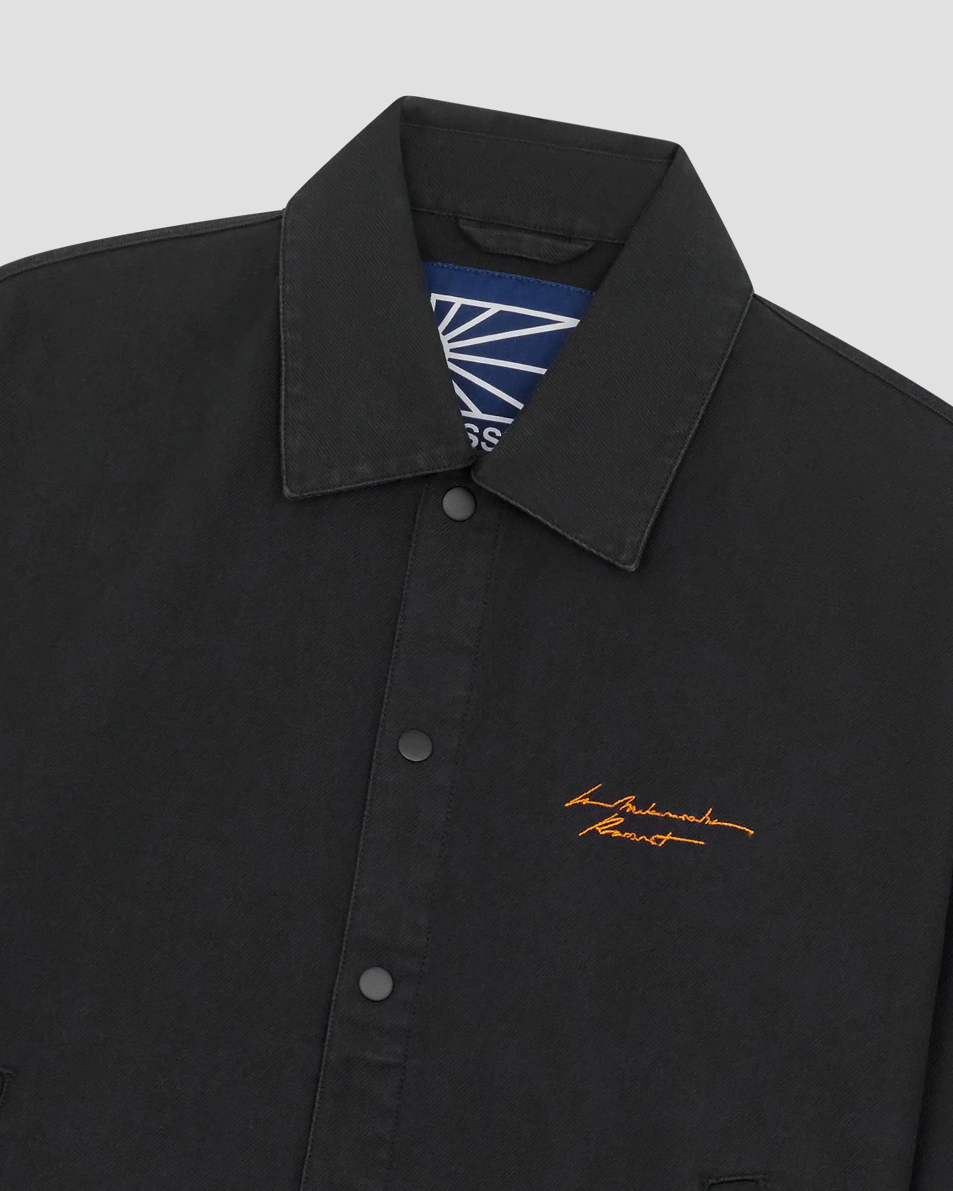 RASSVET - Men's La Melancholia Coach Work Jacket Black - Vestes et Manteaux - PACC16J101