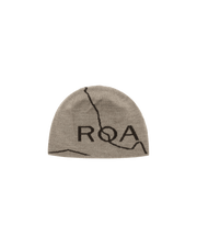 ROA - Beanie Logo Taupe - Accessoires - RBUW202YA02