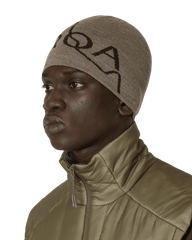 ROA - Beanie Logo Taupe - Accessoires - RBUW202YA02