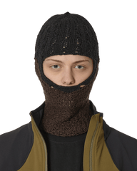 ROA - Flower Stitch Balaclava Black - Accessoires - RBUW218YA06