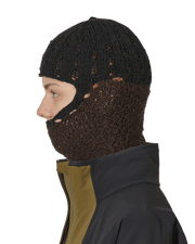 ROA - Flower Stitch Balaclava Black - Accessoires - RBUW218YA06