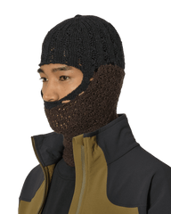 ROA - Flower Stitch Balaclava Black - Accessoires - RBUW218YA06