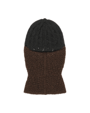 ROA - Flower Stitch Balaclava Black - Accessoires - RBUW218YA06