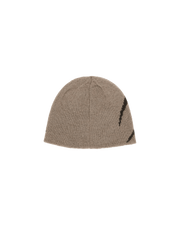 ROA - Graphic Beanie Taupe Brown - Accessoires - RBUW215YA05