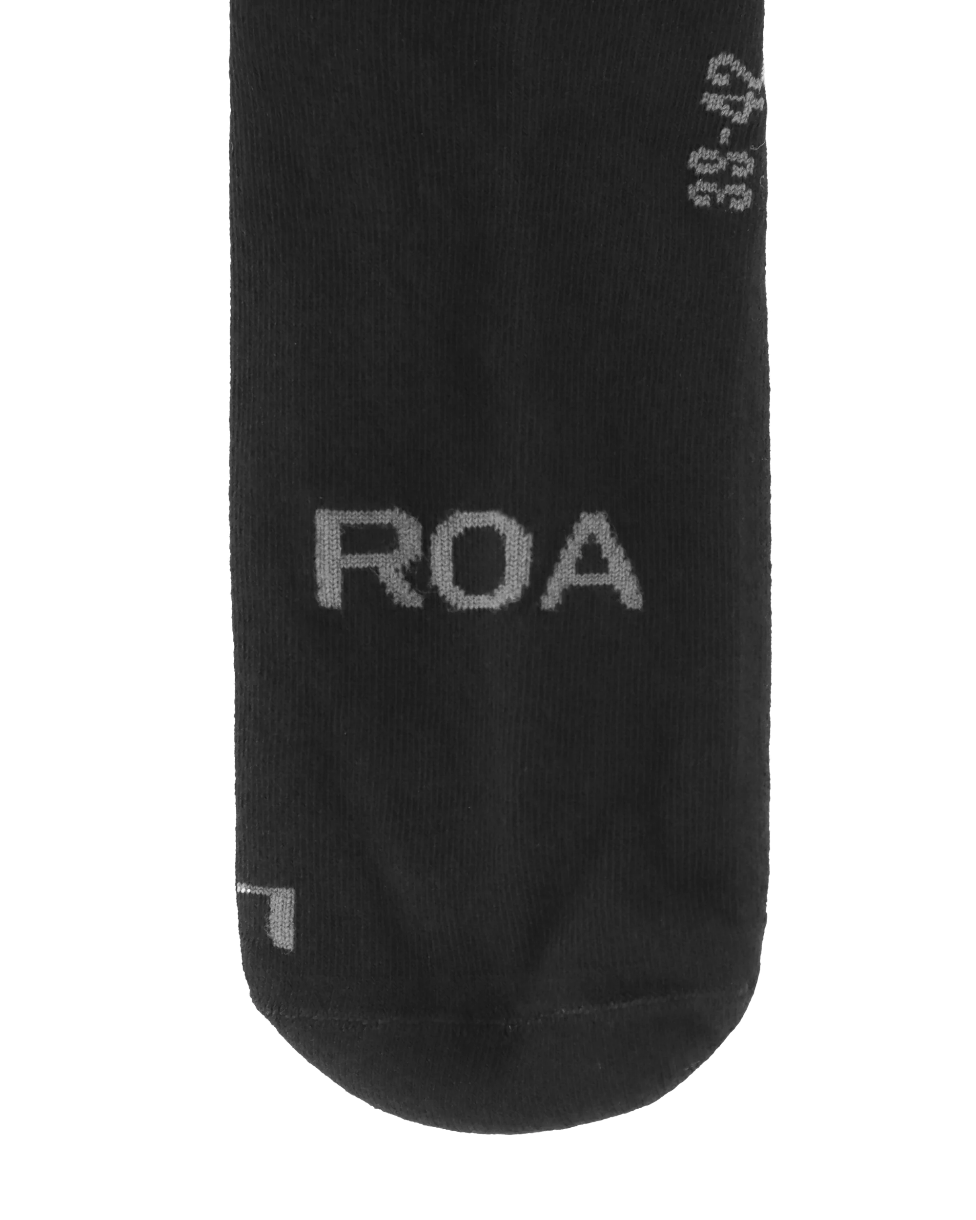ROA - Logo Socks Black - Accessoires - RBMW079YA04