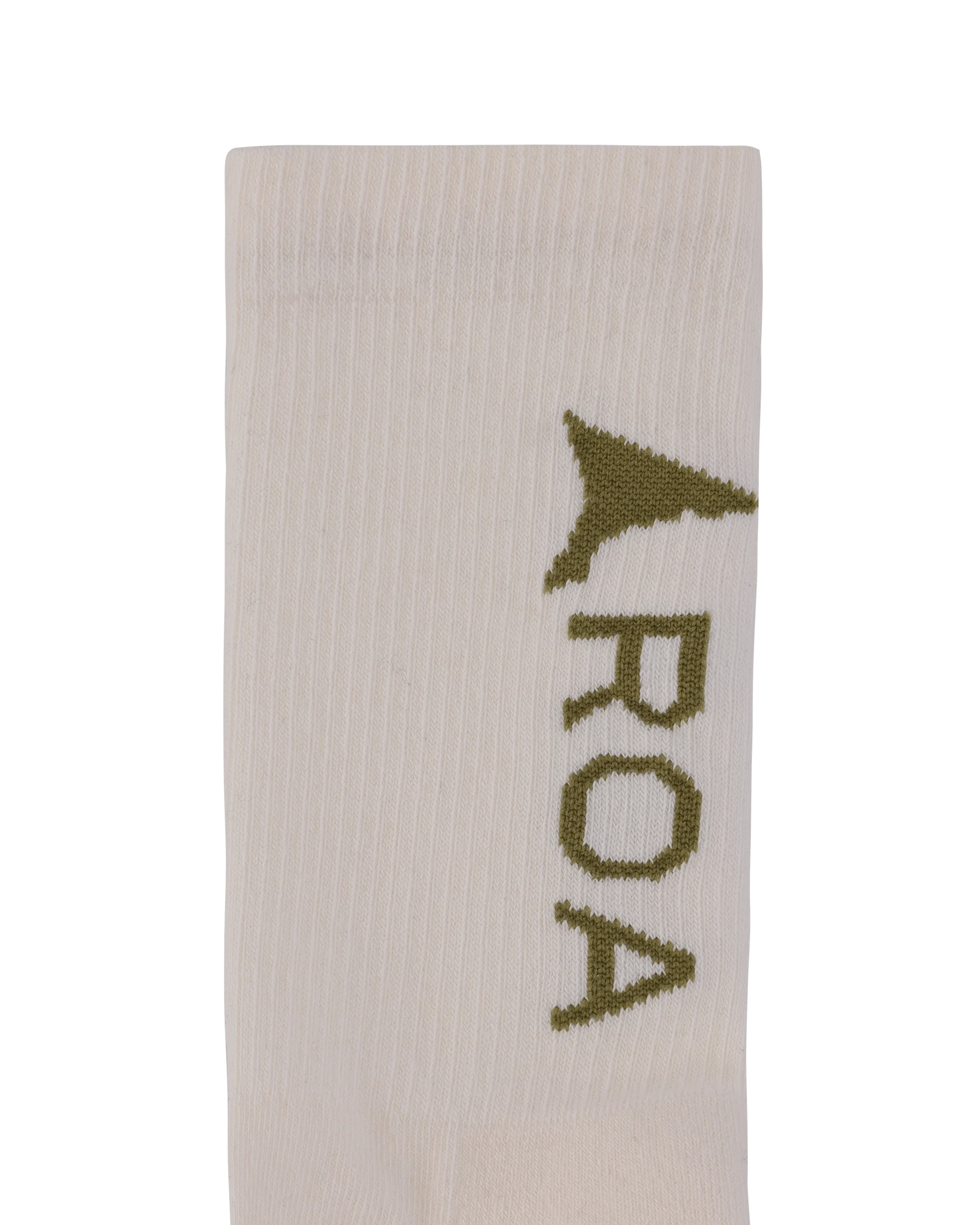 ROA - Logo Socks Bone White - Accessoires - RBMW079YA04