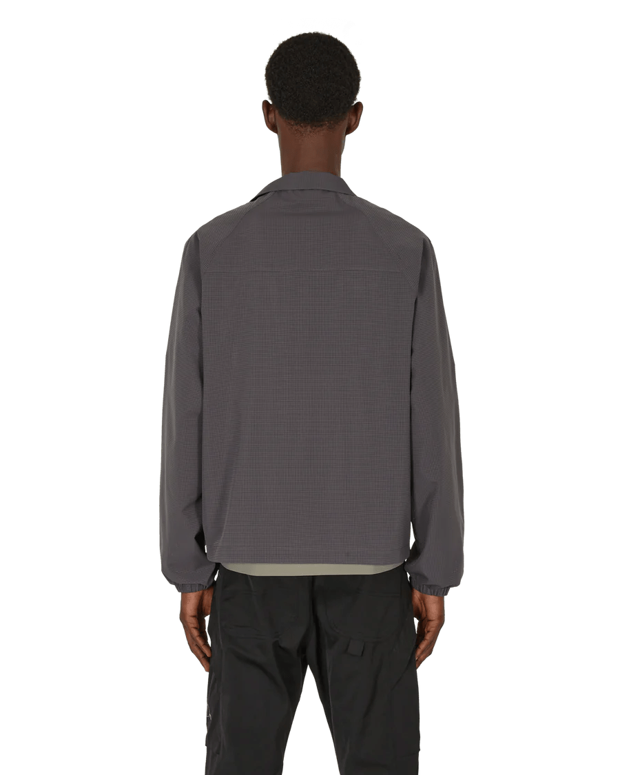 Roa Hiking - Perforated Shirt - Graphite-Chemises-GRY0012