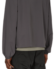 Roa Hiking - Perforated Shirt - Graphite-Chemises-GRY0012