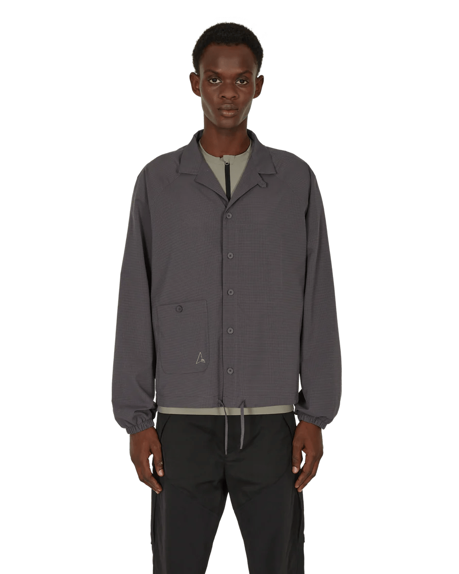 Roa Hiking - Perforated Shirt - Graphite-Chemises-GRY0012