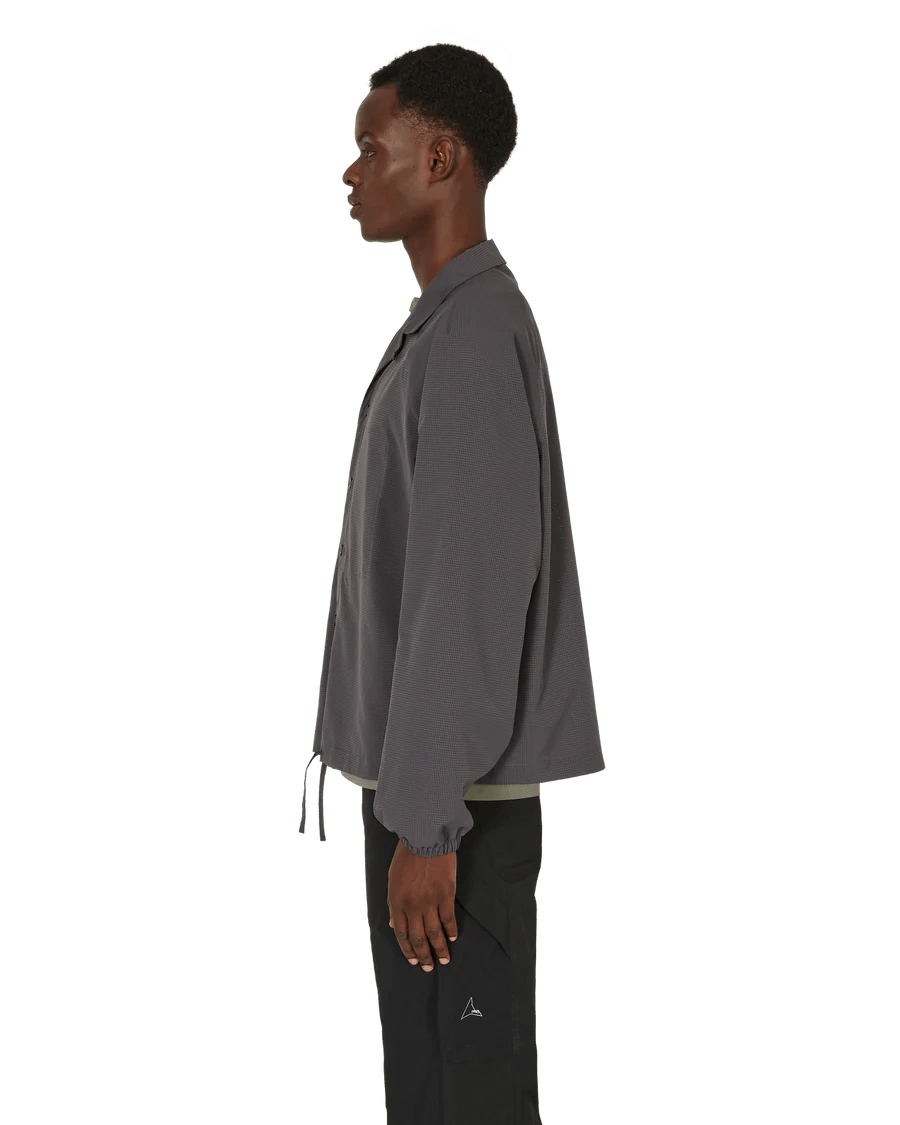 Roa Hiking - Perforated Shirt - Graphite-Chemises-GRY0012