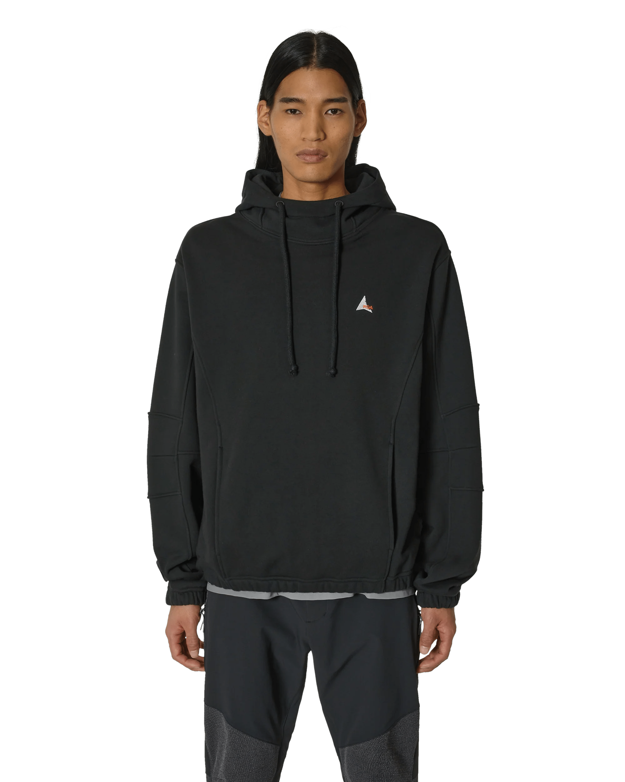 ROA - Heavy Hoodie Black - Pulls et Sweats - RBMW0333FA239