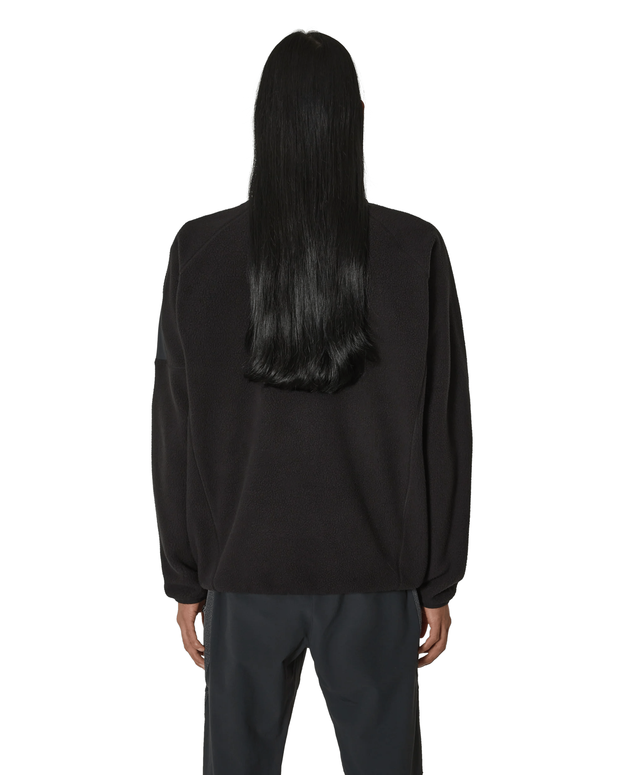 ROA - Polartec Fleece Button Up Black - Pulls et Sweats - RBMW0245FA191