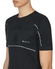 Roa Hiking - Seamless Shortsleeve - Black-T-shirts-RMBW0101FA73