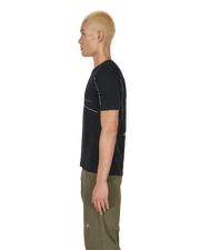 Roa Hiking - Seamless Shortsleeve - Black-T-shirts-RMBW0101FA73