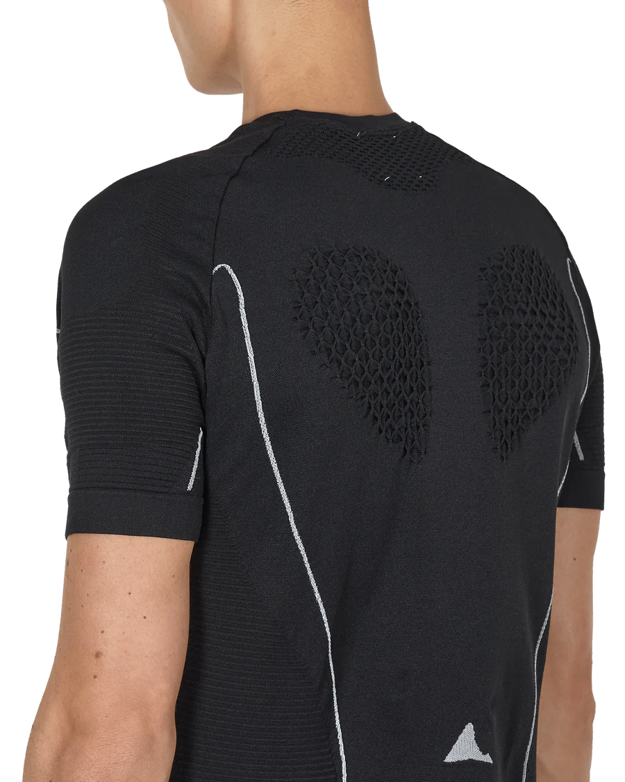 Roa Hiking - Seamless Shortsleeve - Black-T-shirts-RMBW0101FA73