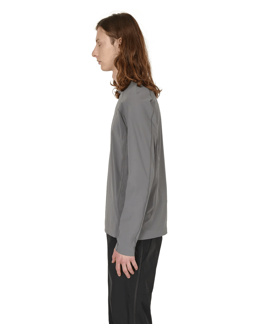 Roa Hiking - Training Longsleeve - Grey-T-shirts-RBMW093FA65