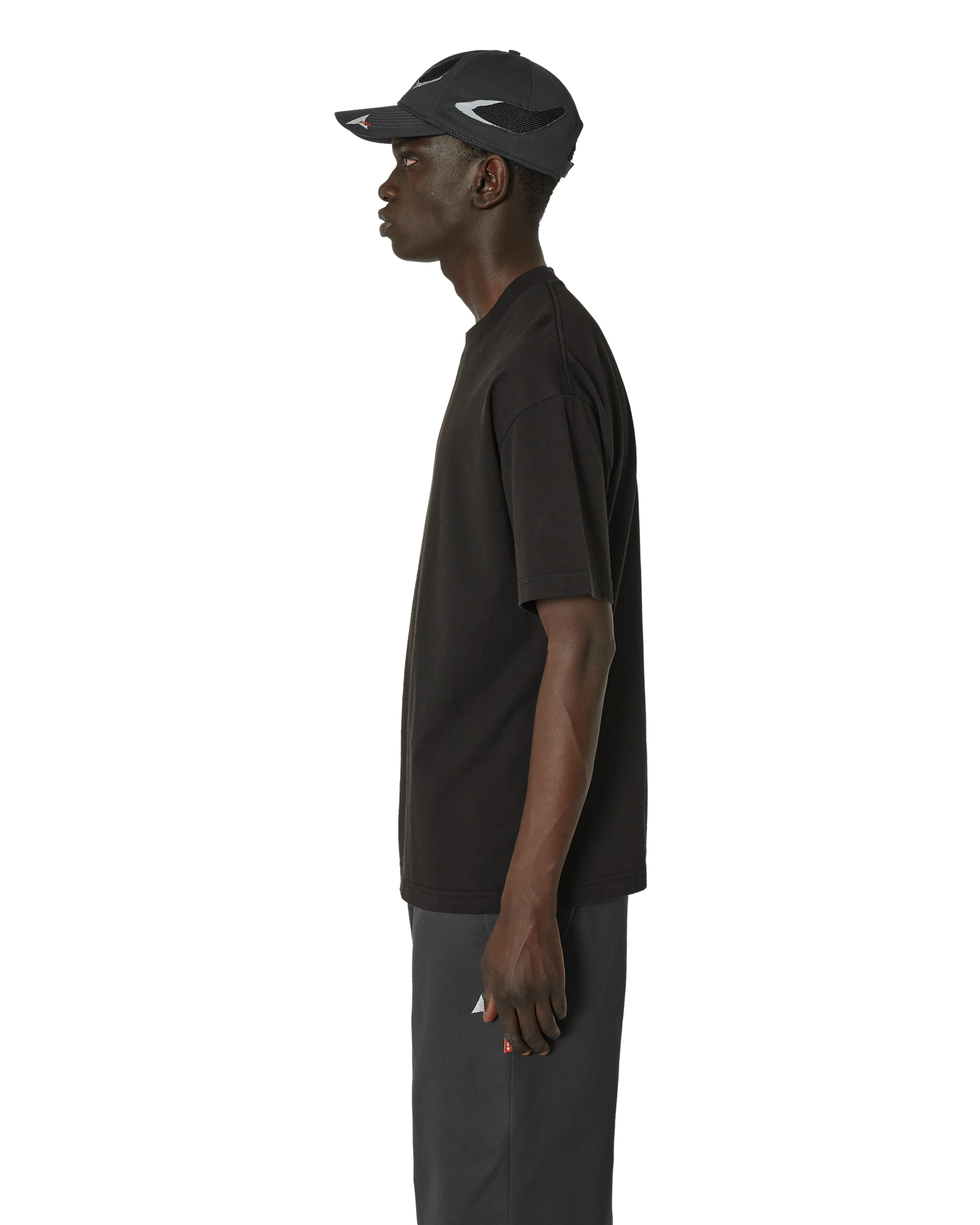 ROA - Light Regular Tee Black - T-shirts - RMBW0254JY22