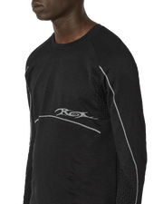 ROA - Long Sleeve Seamless 2.0 Black - T-shirts - RBMW0374FA266