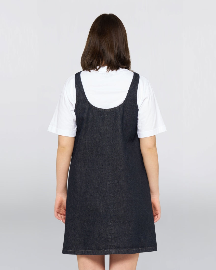 Edwin - W' Ivy Dress - Blue Rinsed