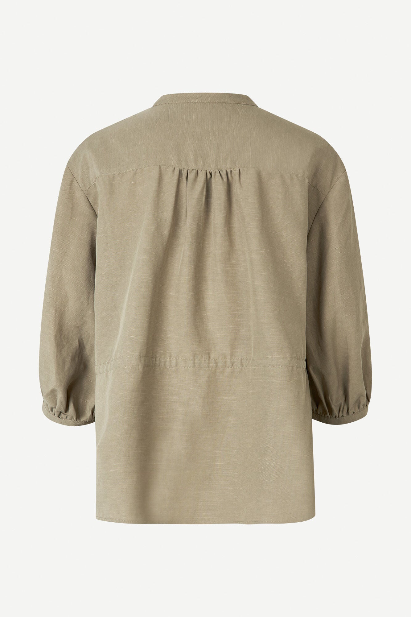 Samsoe Samsoe Femme - Saamelie SS Blouse 15262 - Light Olive - Chemise - F24200083