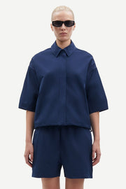 Samsoe Samsoe Femme - Salulu Shirt 15274 - Pagent Blue - Chemise - F24200083