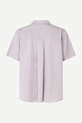 Samsoe Samsoe - Mina SS Shirts 14028 - Gull Gray - Chemise - F21200143