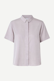 Samsoe Samsoe - Mina SS Shirts 14028 - Gull Gray - Chemise - F21200143