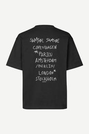 Samsoe Samsoe Homme - Sacopenhagen T-shirt 11725 - Copenhagen Black - Chemises - U24300006