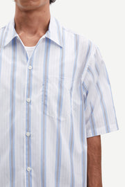 Samsoe Samsoe - Saayo P Shirt 15139 - Blue Stripes - Chemises - M24100054