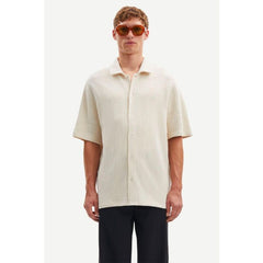 Samsoe Samsoe - Sakvistbro shirt 15105 - Clear Cream - Chemises - M24100083