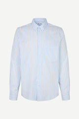 Samsoe Samsoe - Saliam FP Shirt 15139 - Light Blue Stripes - Chemises - M24100038