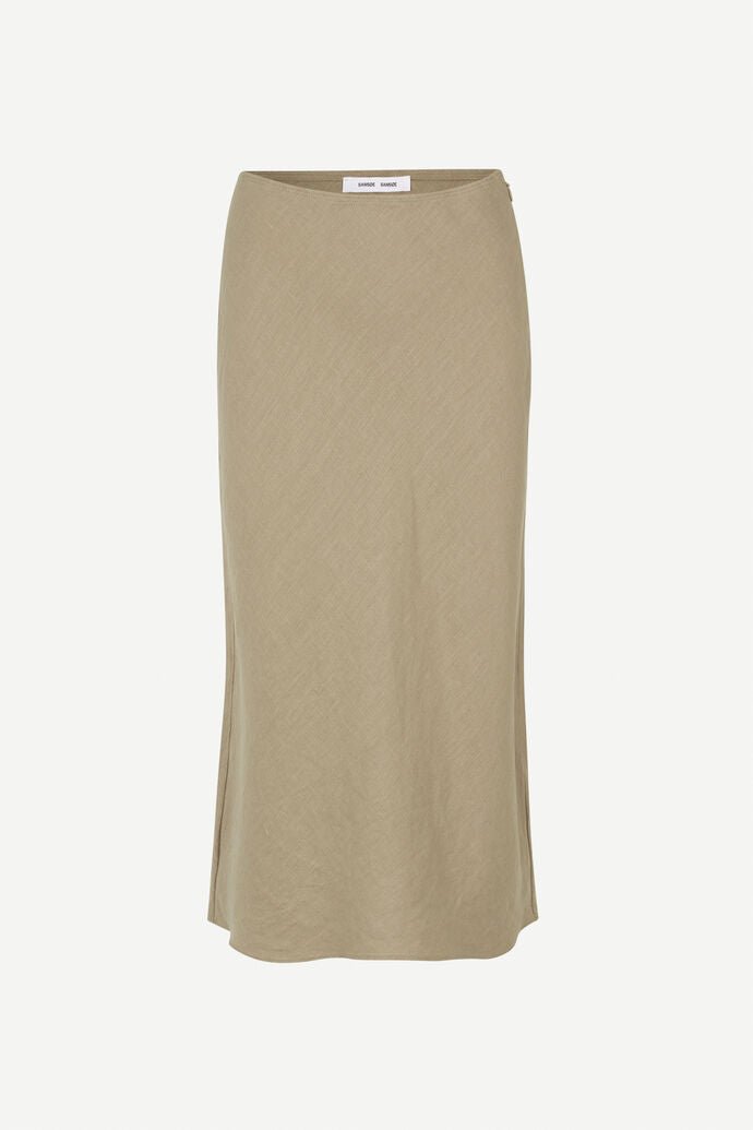 Samsoe Samsoe Femme - Saagneta Skirt 14329 - Chinchilla - Jupes et Pantalons - F24100096