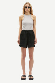 Samsoe Samsoe Femme - Maren String Shorts 14329 - Linen Black - Pantalons et Shorts - F23900001