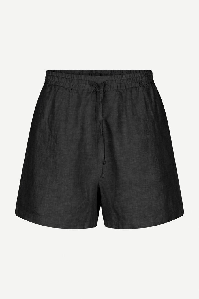 Samsoe Samsoe Femme - Maren String Shorts 14329 - Linen Black - Pantalons et Shorts - F23900001