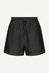 Samsoe Samsoe Femme - Maren String Shorts 14329 - Linen Black - Pantalons et Shorts - F23900001