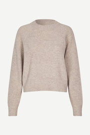 Samsoe Samsoe Femme - Sazlata Sweater 15353 - Khaki Mélange - Pulls et Sweats - F24300102