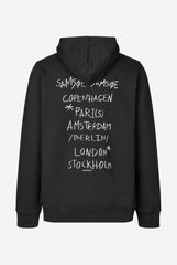 Samsoe Samsoe Homme - Sacopenhagen Hoodie 15379 - Copenhagen Black - Pulls et Sweats - M24300087