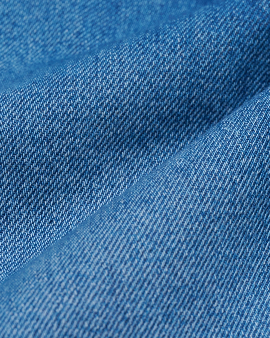 Edwin - Double Knee Worker Short - Blue