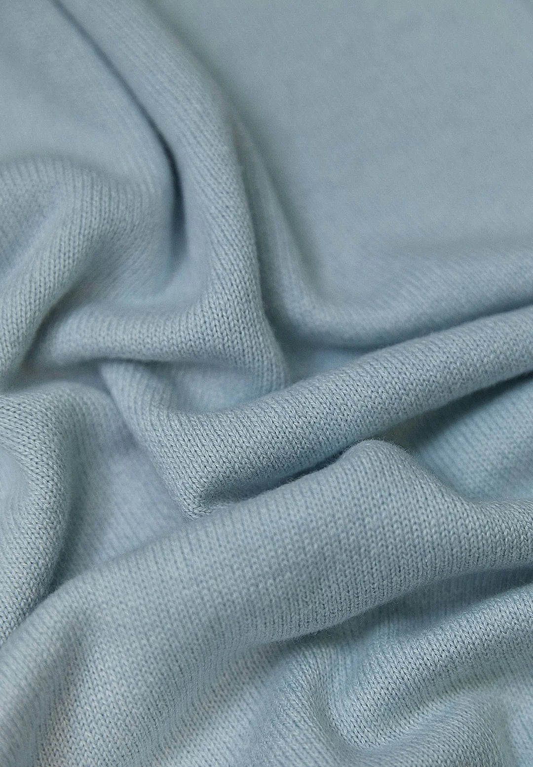 House Of Sunny - VOL27104 Button Down Knitted Polo - Sky Blue