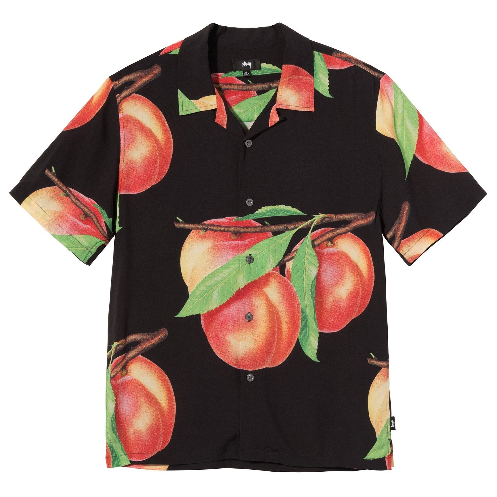 Stussy - Peach Pattern Shirt - Black - Chemises - 1110159