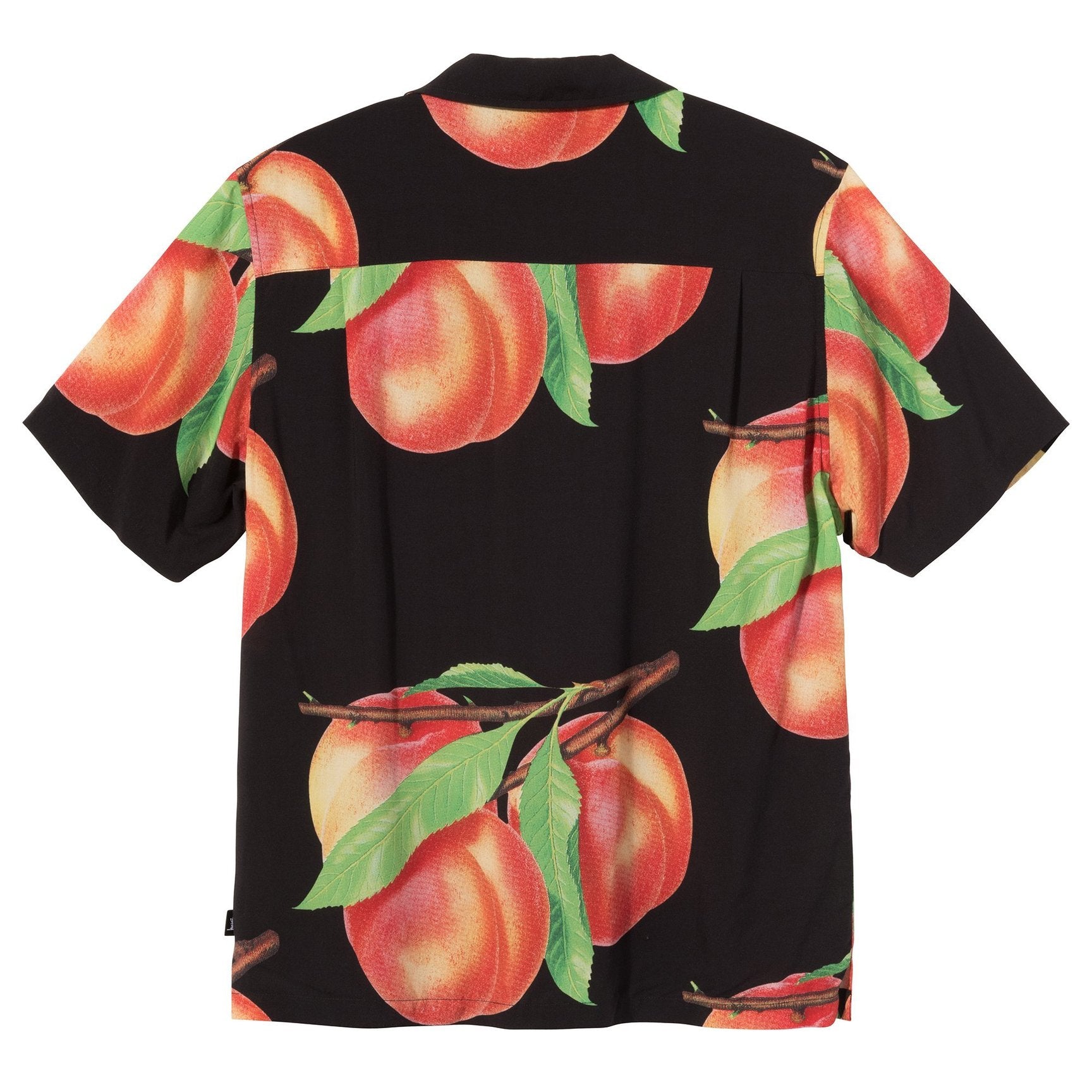 Stussy - Peach Pattern Shirt - Black - Chemises - 1110159