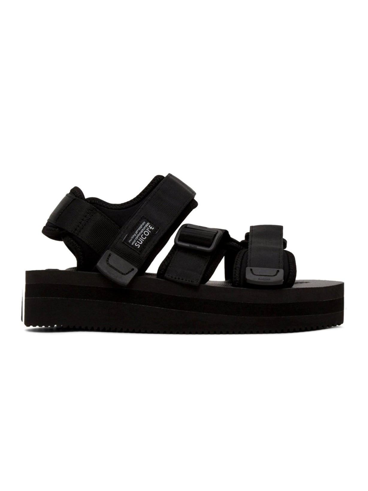 Suicoke - Kisee VPO Black - Sandales plateforme - Chaussures - OG - 044VPO
