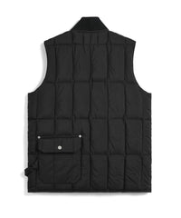 Taion - High Neck Vest 008WZWK - Black - Vestes et Manteaux - TAION - 008WZWK