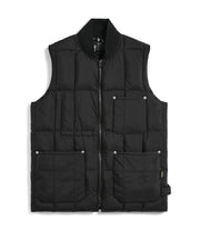 Taion - High Neck Vest 008WZWK - Black - Vestes et Manteaux - TAION - 008WZWK