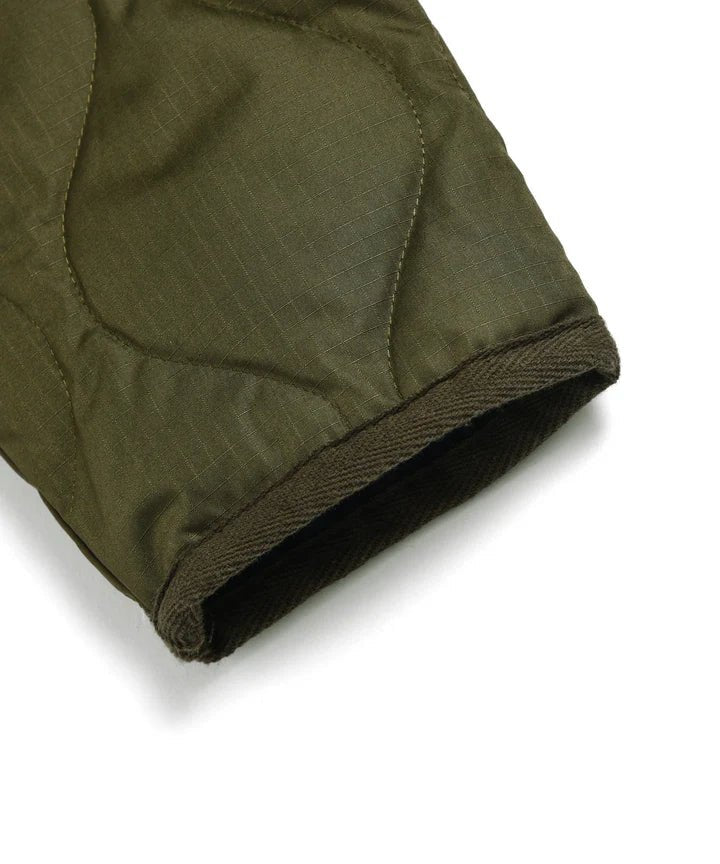 Taion - Unisex military crew neck down jacket - Dark Olive - Vestes et Manteaux - 104B2ML-1