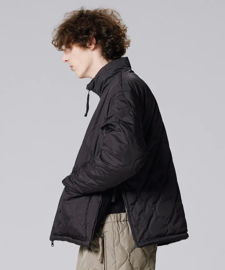 Taion - Unisex military reversible high neck down jacket - Black/black - Vestes et Manteaux - R102BML-1